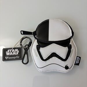 NWT Loungefly Star Wars First Order Executioner Trooper Storm Trooper Coin Purse